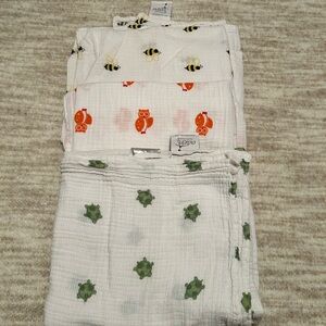 Aden and Anais Baby Muslin Swaddle Blankets